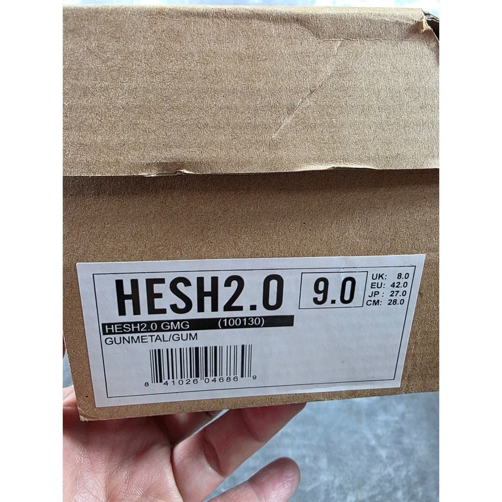 C1RCA Hesh 2.0 Skate Shoes Men 9 Gunmetal‎ Grey Gum Sole Suede Sneakers NEW